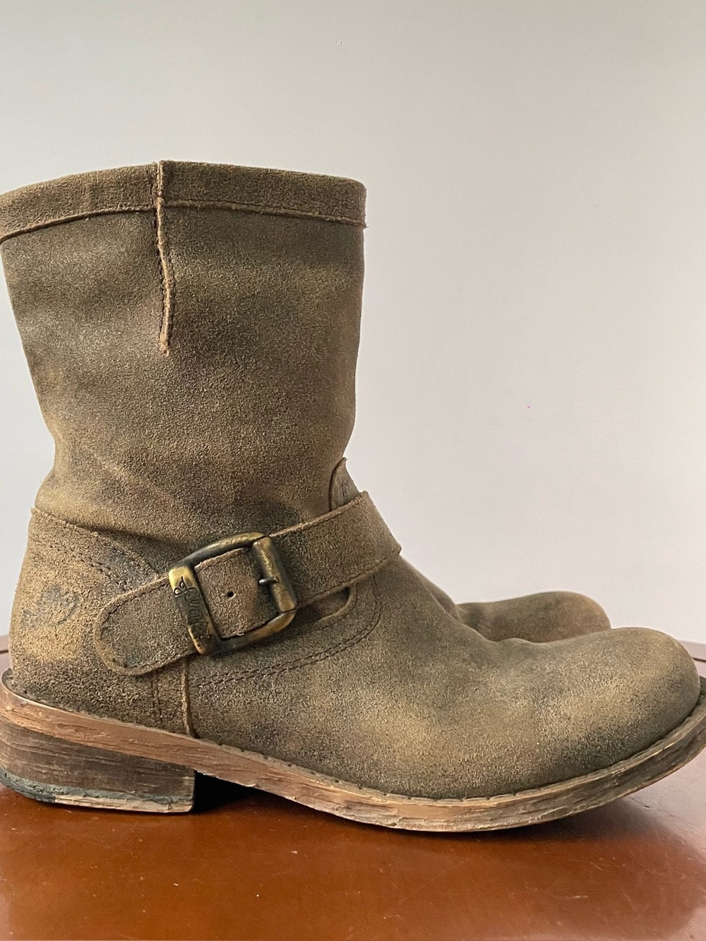 Felmini Oderg 8247 Noumerat Tobacco Mid-Calf Biker Boots | EU 37